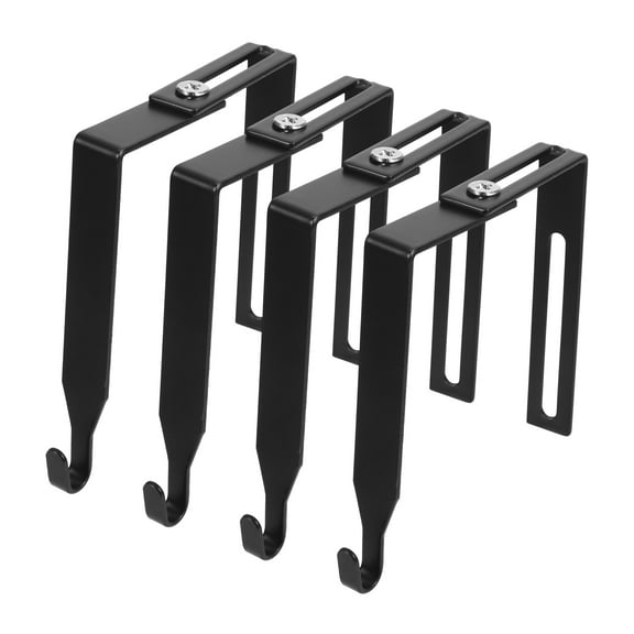 12pcs Adjustable Cubicle Hangers Hanging Hooks Cubicle Hook for Hanging Hats Bag