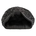 thumbnail image 5 of Dyfzdhu Men Unisex Outdoor Hat Knitting Winter Plush Warm Knit Gray, 5 of 6