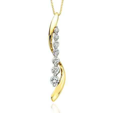 - 14K Two Tone Gold 1/2 ct. Diamond
