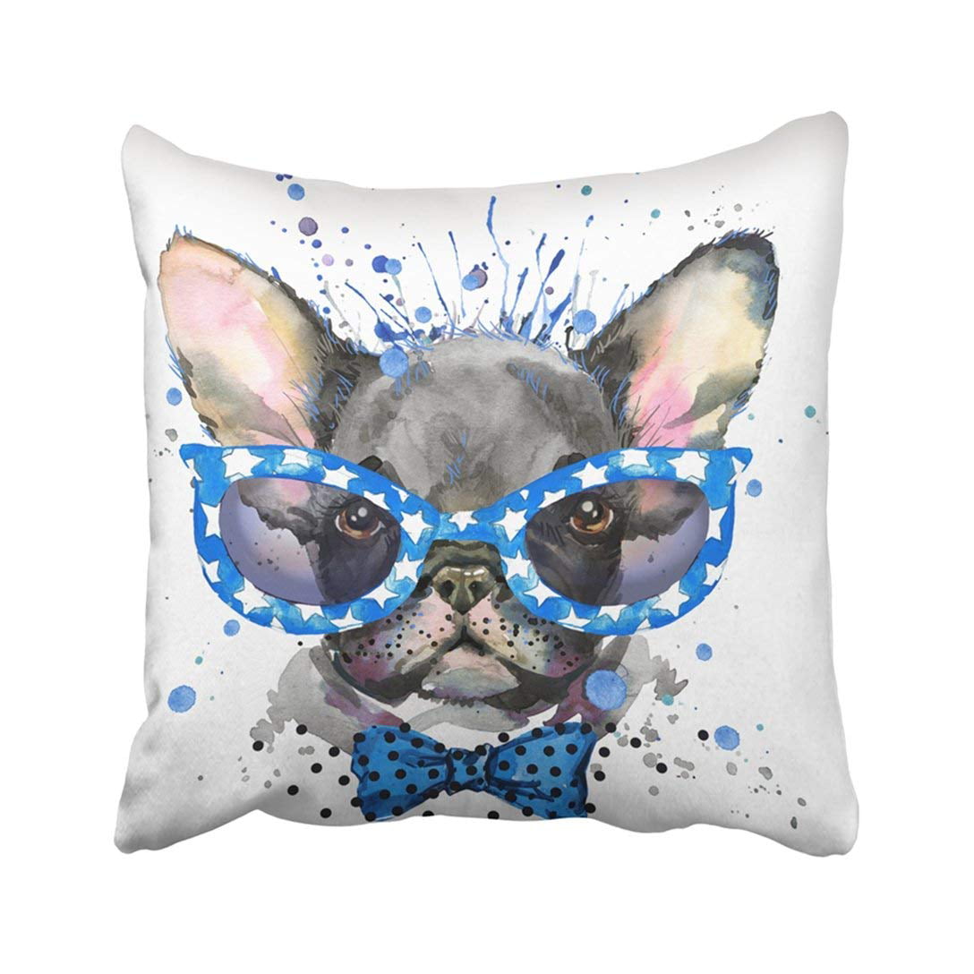 Decorative Standard Pillowcase Boston Terrier Pillow Cases 20X20 Inches 