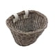 thumbnail image 3 of Cesta de mimbre para bicicleta Zulema Cesta de ciclismo manillar impermeable tejido a mano ajustable gris oscuro, 3 of 8