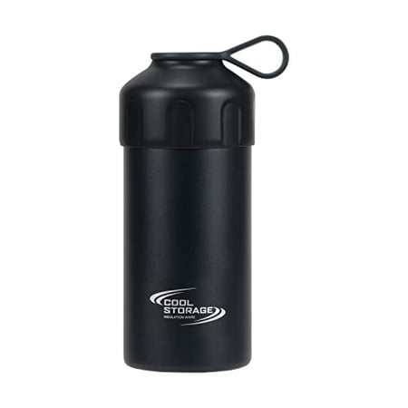 

Insulated PET Bottle Cover Holder Cooler 500ml 600ml Vacuum Double Structure Black Cool Storage D-6737