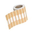 thumbnail image 3 of Etiquetas de precio para joyería, pegatinas para anillos, etiquetas, accesorios, 1 rollo de 500 unidades, etiqueta de precio en blanco Marrón claro, 3 of 9