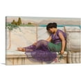 thumbnail image 1 of ARTCANVAS Summer Idleness 1909 Canvas Art Print by John William Godward - Size: 40" x 26" (1.50" Deep), 1 of 9