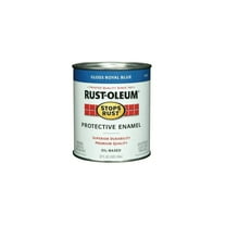 Rust-Oleum 7727502 Stops Rust Brush On Paint, Quart, Gloss Royal Blue