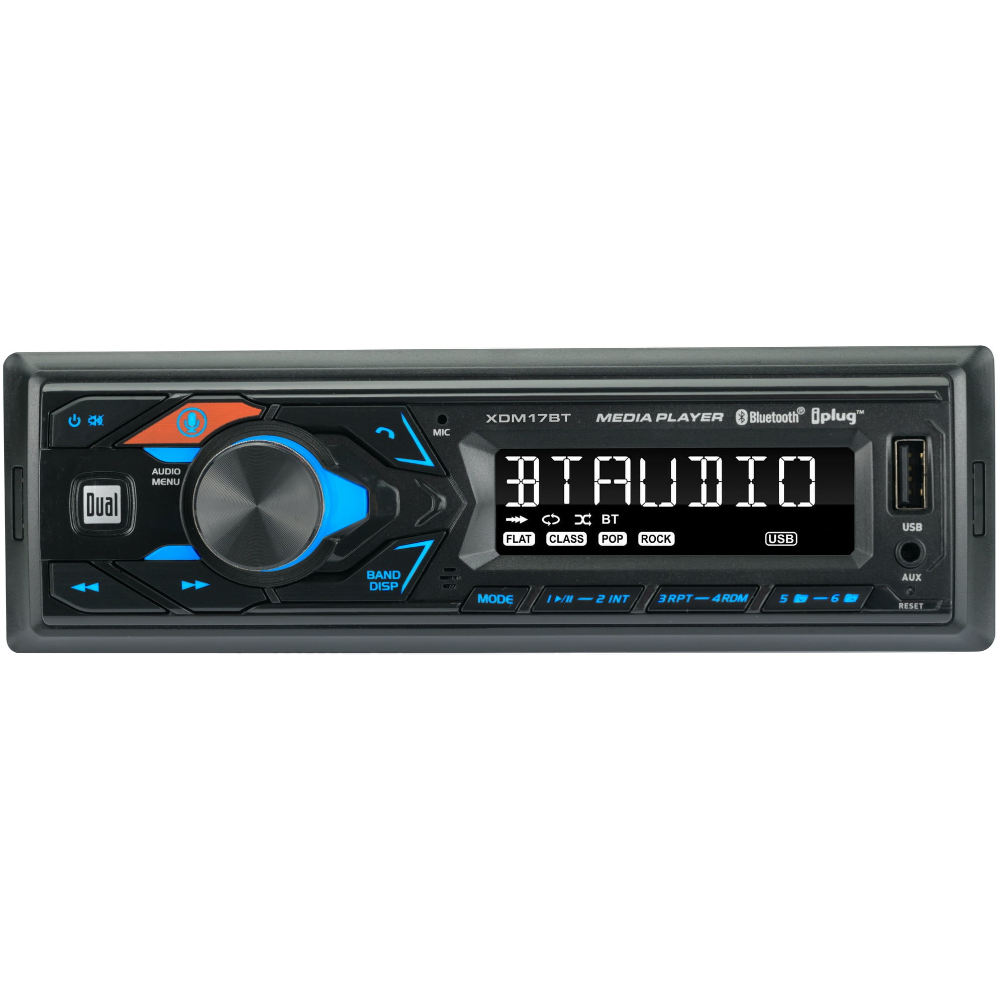 コンビ二大学 Dual Electronics XD172SPK2 Single DIN Car Stereo with