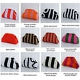 thumbnail image 3 of LHSHID Evening Bag Clutch Purses for Women Beach Woven Crochet Handbag Dumpling Clutch Ruched Cloud Purse colorblock bag, 3 of 6
