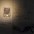 thumbnail image 2 of Yayeee LED Night Lights with Motion Detectors Auto Dusk to Dawn Light Sensors, 2 Pack, Lightning Pattern, 2 of 7