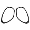 thumbnail image 4 of Front Headlights Frame Cover, 51139801573   For Car Glossy Black, 4 of 8