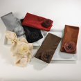 thumbnail image 2 of Saro Lifestyle Rose Design Napkin - Set of 4 Copper, 2 of 4