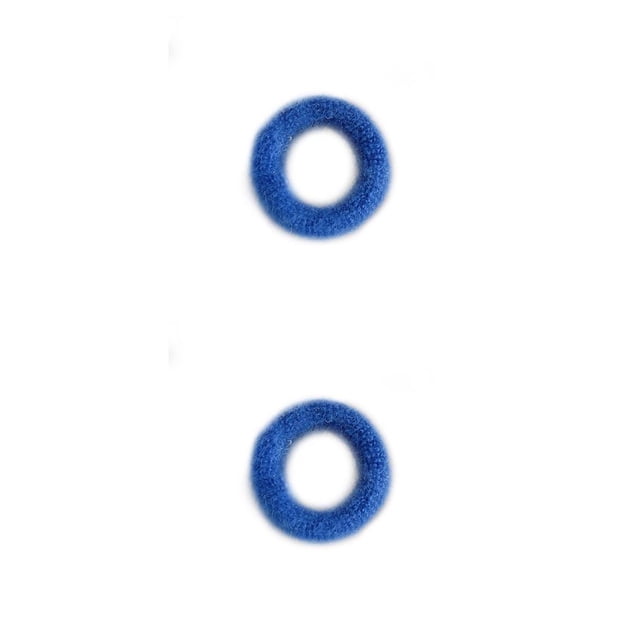 Jumpingount 10 Uds. De lazos para el pelo, elásticos, multicolor, gratis, para coletas, sin costuras, para mujeres y niñas, accesorios negros Azul 2piezas