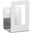 thumbnail image 2 of 2Pcs Multifunctional Storage Rack Decorative Metal Pot Lid Holders Drying Stands for Restaurants Pantry Pot Cover Chopping Boards Kitchen, Silver Hole Mount, 2 of 4