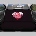 thumbnail image 3 of CHAQLIN Valentine's Day Car Back Seat Covers Featuring I Love You Heart, Set of 2 Pieces Stretch Durable Covers for Dog Owners and Daily Travel, 3 of 4