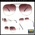 thumbnail image 2 of Womens Luxury Officer Tear Drop Shape Metal Rim Racer Sunglasses [Gold - Burgundy Clear], 2 of 7