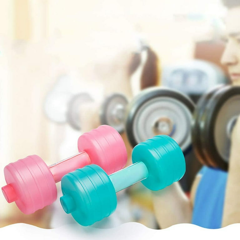 FitBest Adjustable Water Filled Dumbbell, Handheld Exercise