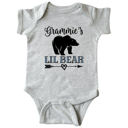 

Inktastic Grammie Lil Bear Grandson Gift Gift Baby Boy Bodysuit