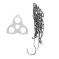 thumbnail image 3 of Metal Campfire Support Plate, Camping Tripod Board Set Multi Functional Adjustable Chain For Outdoor ANGGREK Otros, 3 of 8