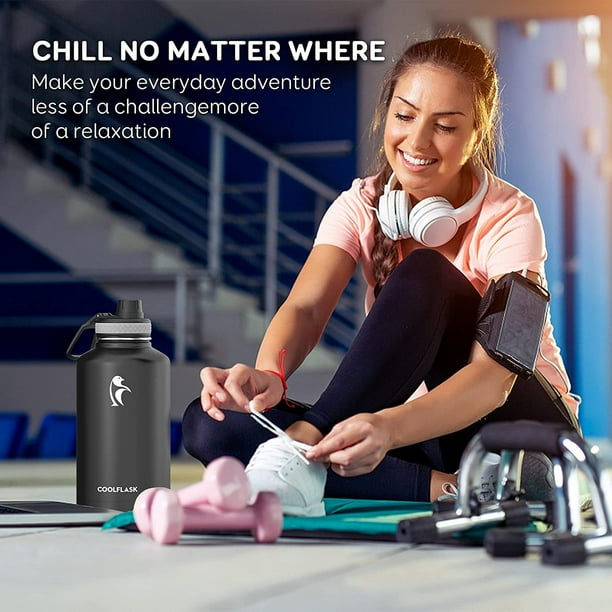 64 Oz Hydro Flask Spout 64 Water Bottle Oz With Straw Spout Lid