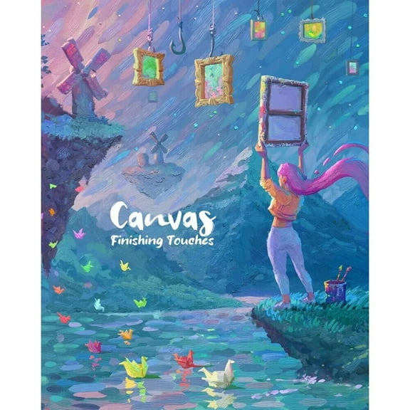 Canvas: Finishing Touches Expansion Board Game for Ages 14 and up, from Asmodee
