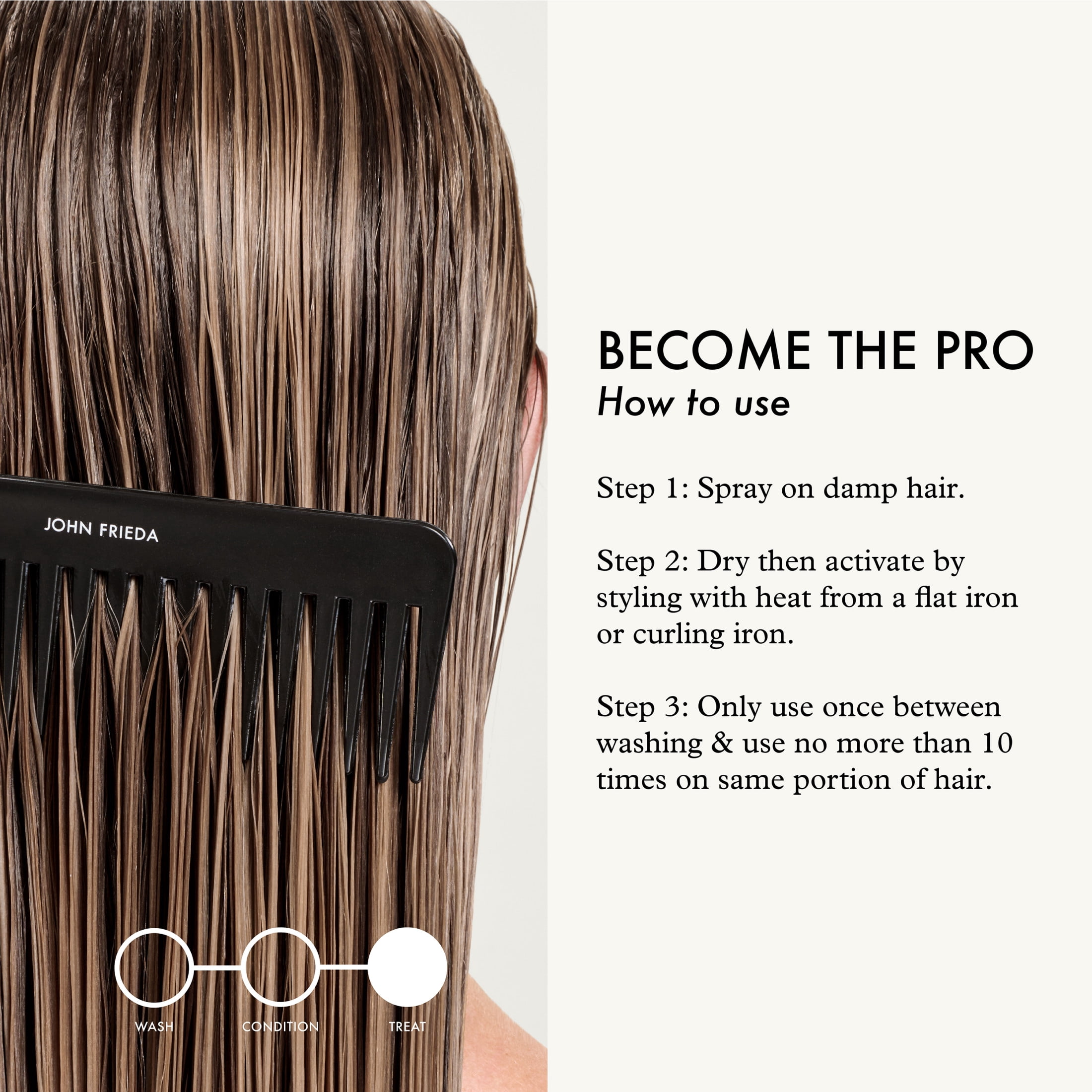 John Frieda Go Blonder Lightening Spray, Hair Lightening Spray for Blonde Hair, 3.5 fl oz
