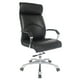 thumbnail image 1 of Silla De Escritorio Offiho Ciani Ergonómica Negra Con Tapizado De Cuero Sintético, 1 of 5