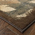 thumbnail image 2 of Avalon Home Hamlet Botanical Transitional Area Rug, Brown, 2 of 3