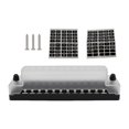 thumbnail image 1 of Soporte de caja de fusibles Atc/ para bloque de fusibles de hoja de 12 vías compatible con camión de yate de remolque Estilo A Cola Cajas de bloque de fusibles, 1 of 8