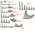 thumbnail image 3 of XunLiu 100pcs Modified Sheet Metal Screws Full Thread Phillips Drive Stainless Steel Self-Drilling Screws M2.2 12mm, 3 of 4