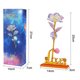 thumbnail image 5 of Flor dorada Lámina de oro Rosas con soporte de amor Regalos únicos para su novia Esposa Mujer Madre Mamá Mamá Día de San Valentín Día de la madre Fiesta de vacaciones Aniversario de boda Adepaton 2034852-1, 5 of 9