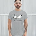 thumbnail image 3 of Tee Hunt Take a Stretch Break T-Shirt Funny Dachshund Dog Lover Pet Owner Men's Tee, Gray, 5X-Large, 3 of 5