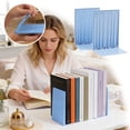 thumbnail image 1 of Creatine Book Ends For Shelves Bookends For School Home Desk Book Stopper Dividers, 1 of 6