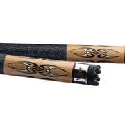 Viper Sinister Series 58 Billiard/Pool Cue, 2 Piece, Brown Stain, 19 Ounce