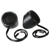(2 pack) Power Acoustik NB-18 Super Tweeter Pair, 200W Peak Audio Capacity, Niobium Micro Dome Car Audio Tweeters