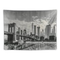 thumbnail image 5 of Orinice City Skyline Bridge Boat Tapestry Wall Hanging Unique Style for Home Wall Decor Art Living Room Bedroom Dorm 60x50inch, 5 of 6