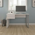 thumbnail image 2 of Petite table de bureau 48L avec Patte de Métal en U Solay de Bestar, blanc clair, 2 of 4