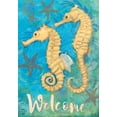 thumbnail image 3 of Briarwood Lane Seahorse Welcome Garden Flag, 3 of 3