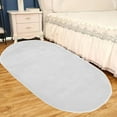thumbnail image 5 of Dvumao Bedding Accessories Clearance, Soft Bedroom Rugs Shaggys Rugs For Bedroom Oval Rugs Bath Carpet Living Room Runner Rug Soft Comfortable Water Absorption Non Slip Thick Machine Washable, 5 of 8