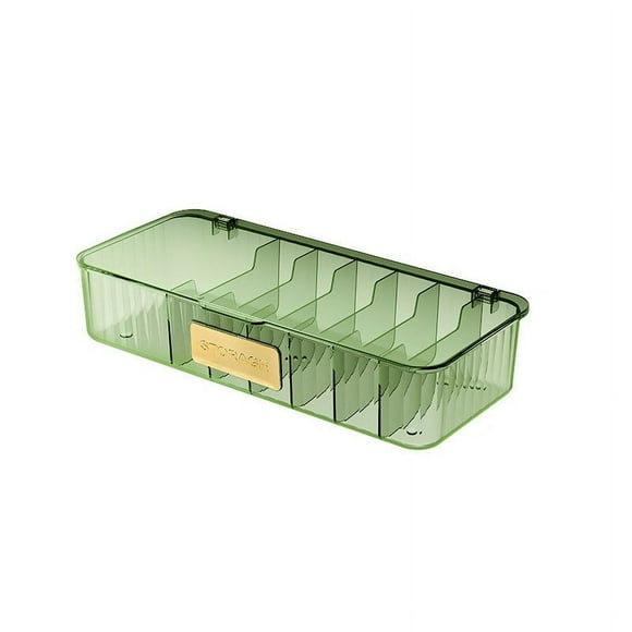 Fiudx Organizador de Escritorio para Auriculares y Cargadores, Organizador Multifuncional con Cajón, Organizador de Cables de Carga, Accesorios de Escritorio, Diseño Compacto, Incluye 1 Caja.