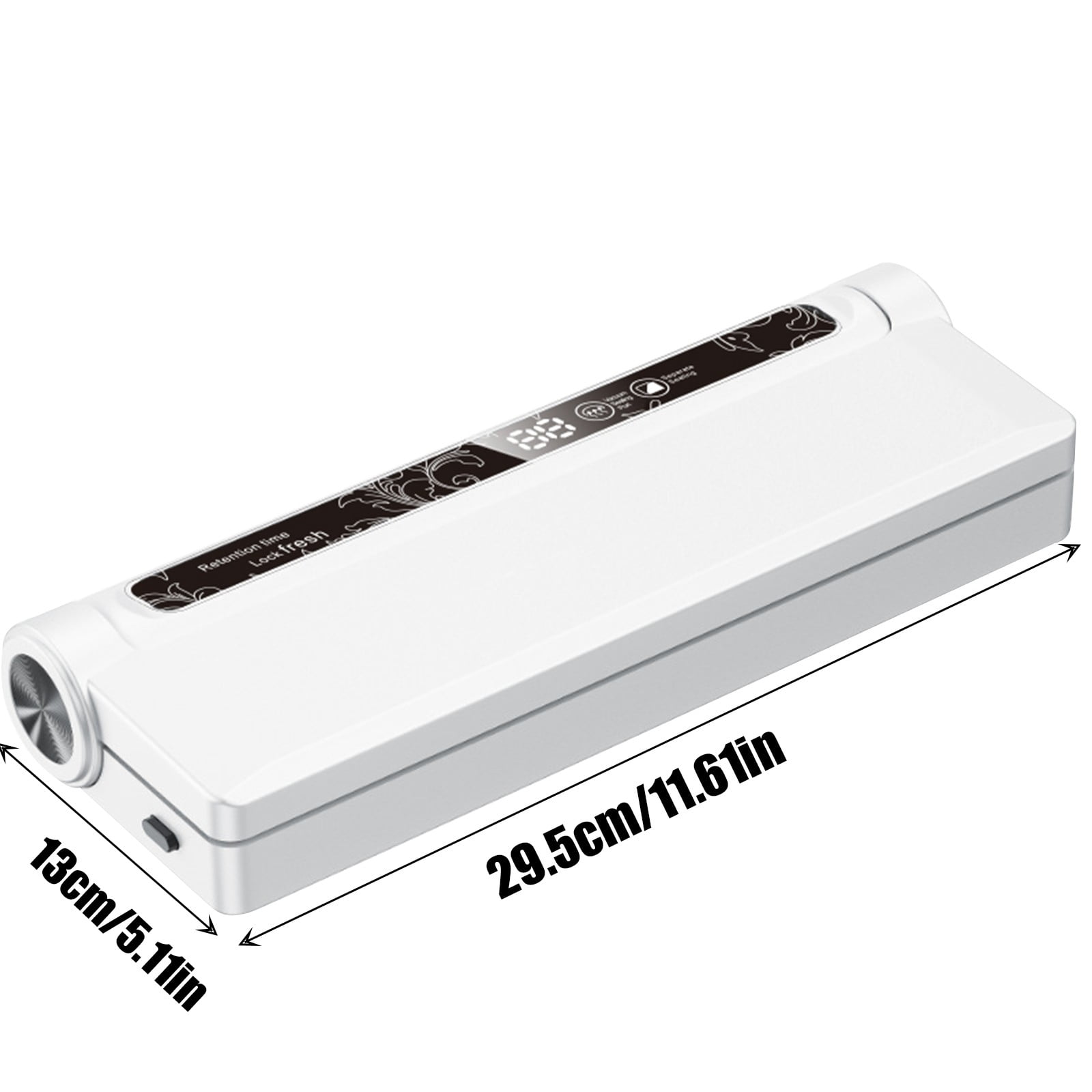 Vacuum Sealer, Fully Automatic Dry And Wet Food Vacuum Sealer, One-button Intelligent Oper-ation, Digital Display, Super Strong Suction