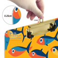 thumbnail image 6 of FORMRS Acrylic Clipboard with Low Profile Clip Standard A4 Letter Size, 12.5" x 9", Yellow Sardines Pattern, 6 of 8