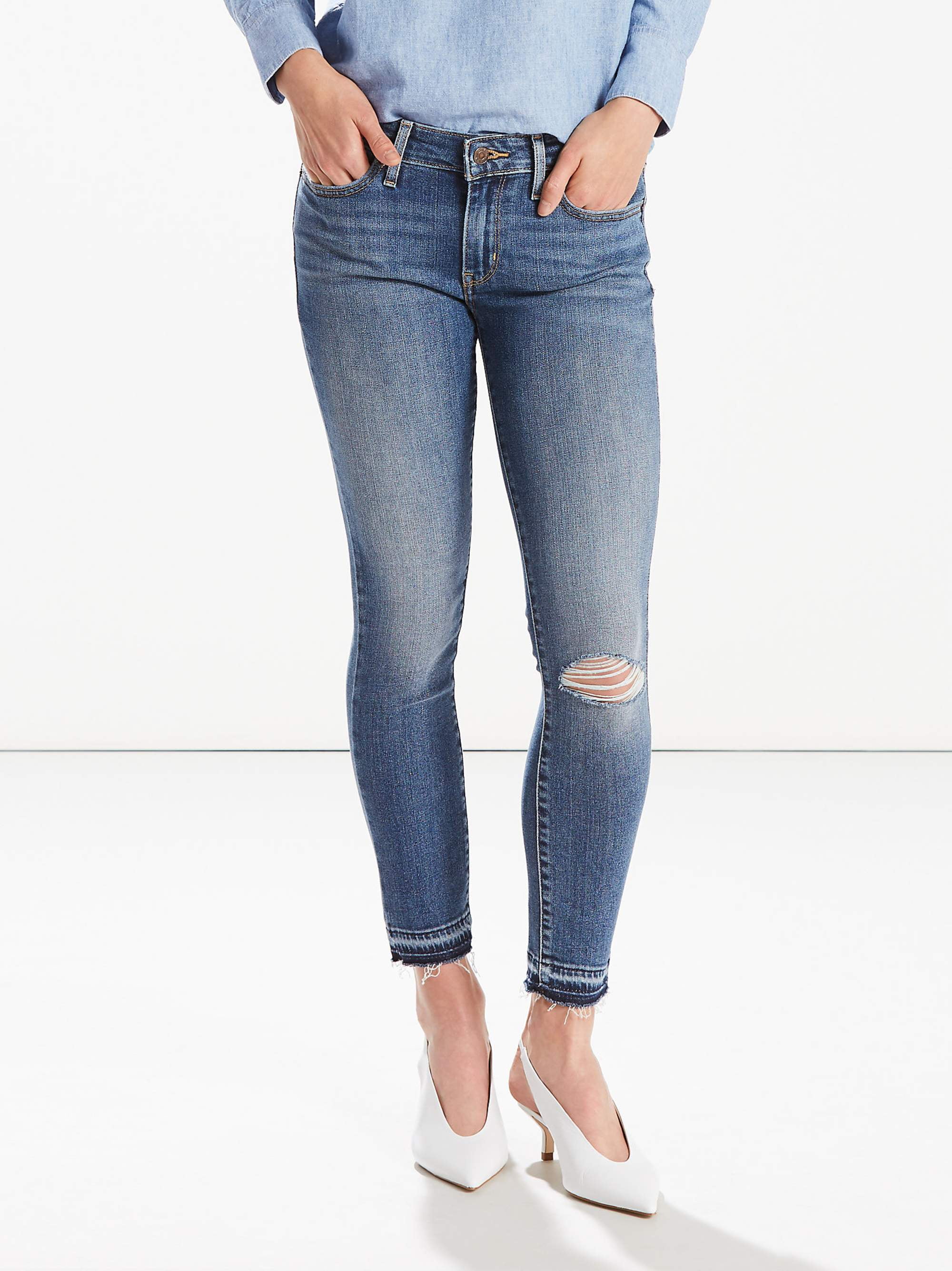 levis 711 skinny ankle
