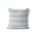 thumbnail image 2 of Fencing Rows Slate Blue Throw Pillow, 2 of 4