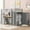 Gray, variant on Harper & Bright Designs Twin Loft Bed with Desk and Wardrobe, Solid Wood Loft Bed Frame with Storage Drawers for Boys Girls Adults, Gray