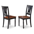 thumbnail image 4 of Pemberly Row 7-piece Wood Table and Dining Chair Set in Black/Cherry, 4 of 6