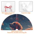thumbnail image 4 of Yiaed Starry Sky Cloud Puppy Print Christmas Tree Skirt , Tree SkirtsTree Mat for Christmas Winter Holiday Indoor Decorations-36", 4 of 7