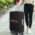 thumbnail image 4 of Luggage Cover Stretch Fabric Suitcase Protector Cover Baggage Dust Case Suitable for18-32 Inch Suitcase Case Travel Organizer 8flamingo042 S, 4 of 6