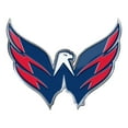 thumbnail image 2 of Washington Capitals Auto Emblem, Aluminum Metal, Embossed Team Color, Raised Decal Sticker, Full Adhesive Backing, 2 of 2