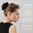 thumbnail image 4 of Fer à Friser Sans Chaleur pour Boucles de Nuit, Bandeau à Rouleau Doux pour Cheveux Longs (Noir), 4 of 4