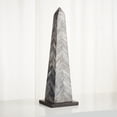 thumbnail image 3 of Cyan Design 10190 Bone And Wood Herring Obelisk Statue - Grey, 3 of 3