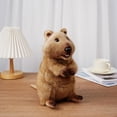 thumbnail image 5 of Cute Quokka Stuffed Animal Plush Toy, Australia Animal Plushie, Cuddly Quokka Doll-10 inches, 5 of 9
